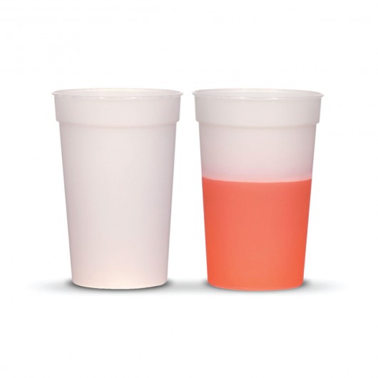 Colour Changing Cups red